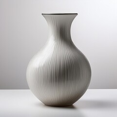 white ceramic vase