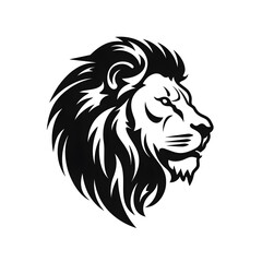 lion head silhouette