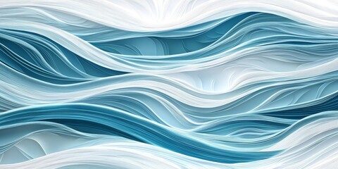 Fototapeta premium Contemporary interpretation of natural elements through abstract design.