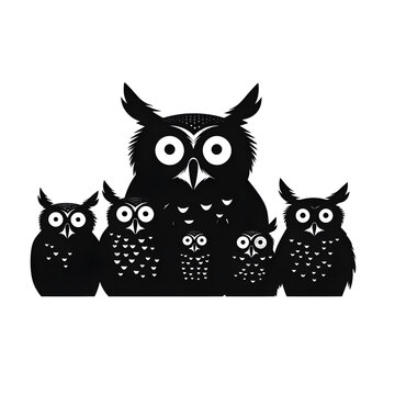 owls silhouette