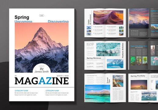 Creative Magazine Template
