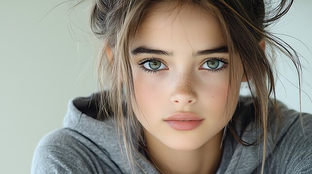 Ultra-Realistic portrait of a young German woman, terrified expression, natural lighting, cinematic atmosphere, beautiful and skinny model, highly detailed, 