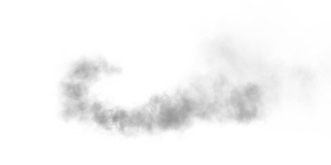 Bright black Smoke Cloud Illustration. Fantastic black smoke. Magic smoke. Smog cloud on podium or stage. Fog vapor over ground or water surface, magic haze. Magic smoke, magic fog, black steam. PNG. 