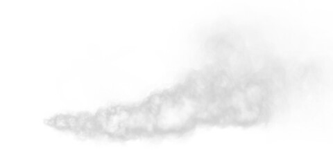 Bright Grey Smoke Cloud Illustration. Fantastic grey smoke. Magic smoke. Smog cloud on podium or stage. Fog vapor over ground or water surface, magic haze. Magic smoke, magic fog, grey steam. PNG.