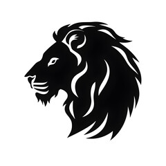 lion head silhouette