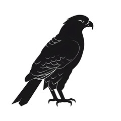 Fototapeta premium falcon silhouette