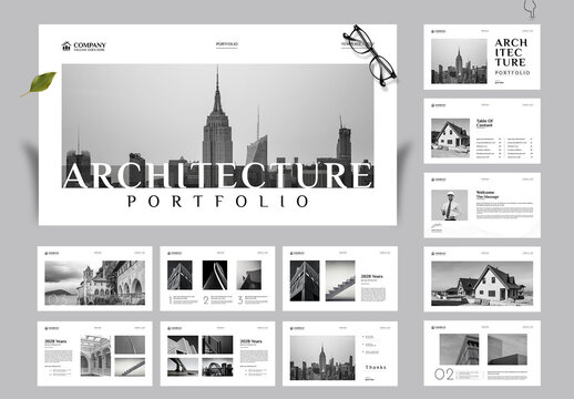 Architecture Portfolio Presentation Template
