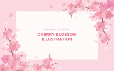 벚꽃 배경_Cherry Blossom Background