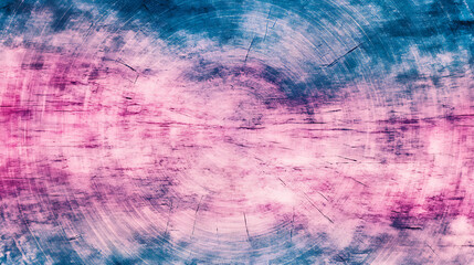 Fototapeta premium Colorful Wood Texture Rings Pattern with Blue and Magenta Artistic Design for Backgrounds