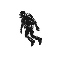 diver silhouette
