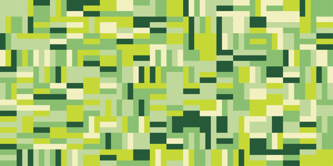 Modern Digital Camouflage with Geometric Blocks