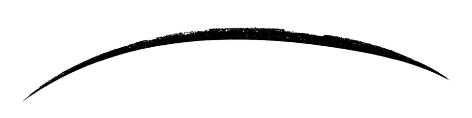 Grunge doodle line vector illustration scribble underline brush stroke