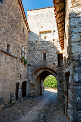 Perouges, France - Old village touristic vibe