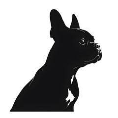 french bulldog silhouette