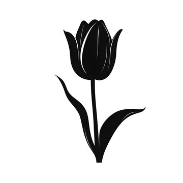 recommend clip art: tulip silhouette