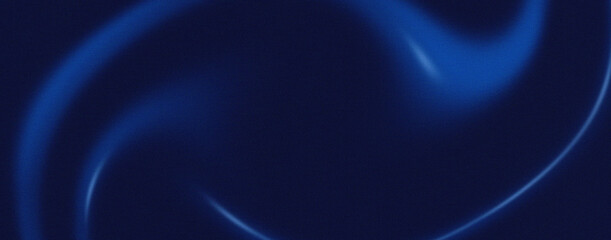 Elegant dark blue flowing background with grainy texture. Perfect for banners, posters, headlines and covers