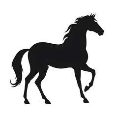 Obraz premium horse clip art silhouette