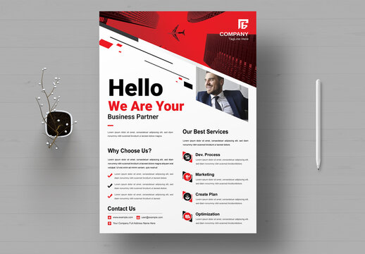Creative Digital Agency Flyer