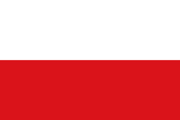Flag of Tyrol or Upper Austria federal state (Republic of Austria or Österreich) Tirol or Oberösterreich