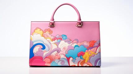 Pink Women's Handbag Briefcase Fashion Image