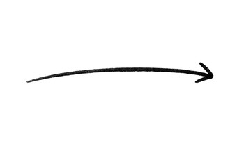 arrow marker isolated png scribble hand draw	