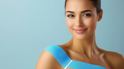 "Discover effective physiotherapy solutions with kinesiology tape for shoulder pain relief, enhancing mobility and promoting faster recovery."