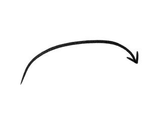 arrow marker isolated png scribble hand draw	