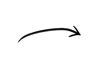 arrow marker isolated png scribble hand draw	
