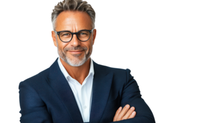 Business professional portrait modern office image studio close-up confidence