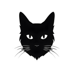 cat head silhouette