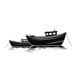 boats silhouette