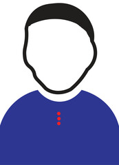 vector illustration of a man