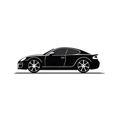 Naklejka premium automobile silhouette