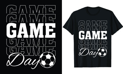 Game Day Soccer T-Shirt Design