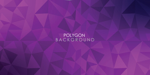 Obraz premium Purple Polygon Background