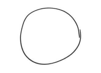 marker circle isolated oval target mark scribble png hand draw