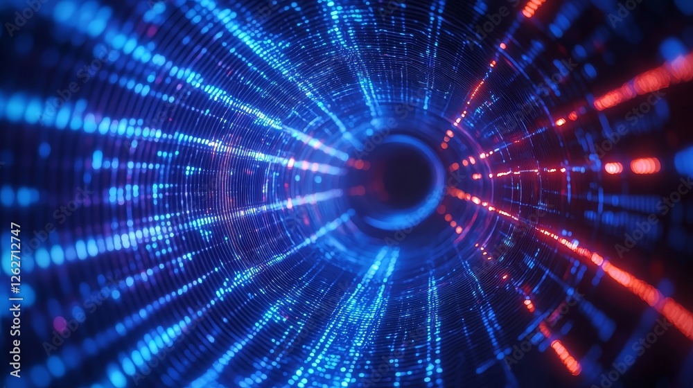 Poster the big data technology concept abstractly investigates the use of advanced algorithms and large vol