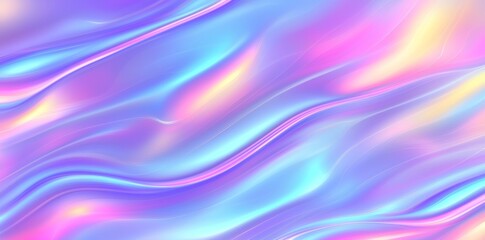 A prism's rainbow light produces a spectral optical effect. Holograms reflect, lenses glare, and crystals flare with leaks and shadows overlaying. This contemporary illustration depicts an abstract,