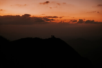 Górskie widoki na Sri Lance