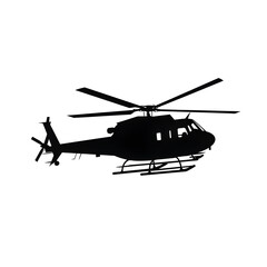 helicopter silhouette