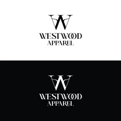 W Creative Westwood Apparel luxury brand logo design