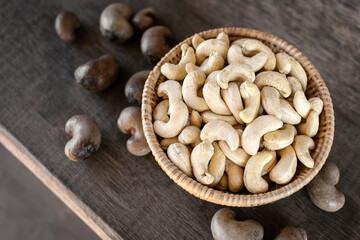 organic cashew nuts in cambodia farm