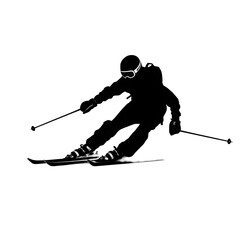 ski silhouette