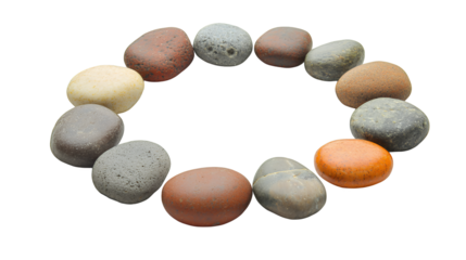 a necklace made up of different colored stones that look like planets PNG image, PNG file, Generative art.