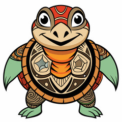 Turtle Vector Illustration. High-Quality Sea and Land Turtle Graphics for Designers