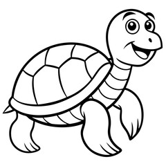 Turtle Vector Illustration. High-Quality Sea and Land Turtle Graphics for Designers.