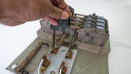 Electrical Circuit Breaker Distribution Panel