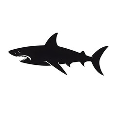 Fototapeta premium shark silhouette