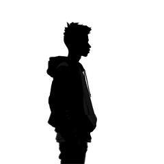 person silhouette