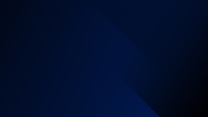 Premium dark navy blue striped background. Business elegance cover. Geometric banner with diagonal stripes. Linear glossy matte gradient. Modern trendy black creative BG. Office luxury deluxe cover BG